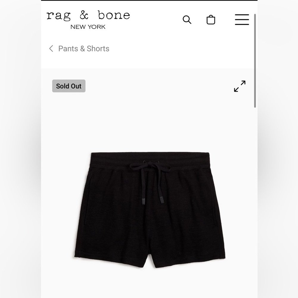 Rag&Bone The Knit Jersey Short